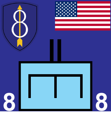 319th Engineer Train marker